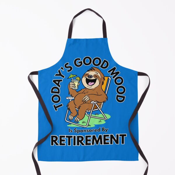 Item preview, Today’s Good Mood Is Sponsored By Retirement designed and sold by Kate Miller Illustrator.