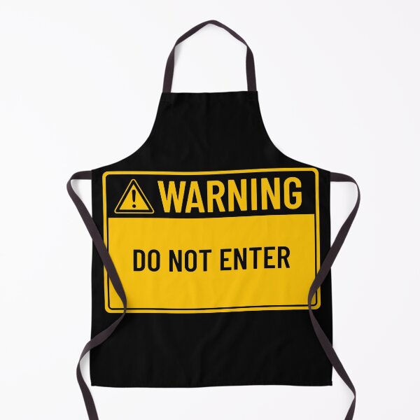 Item preview, Warning: Do Not Enter designed and sold by mr-k-store.