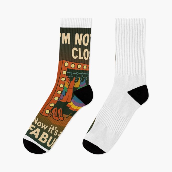 Item preview, HAPPY PRIDE MONTH - I'M NOT IN THE CLOSET , NOW IT'S A WALK-IN designed and sold by SbrenArt.