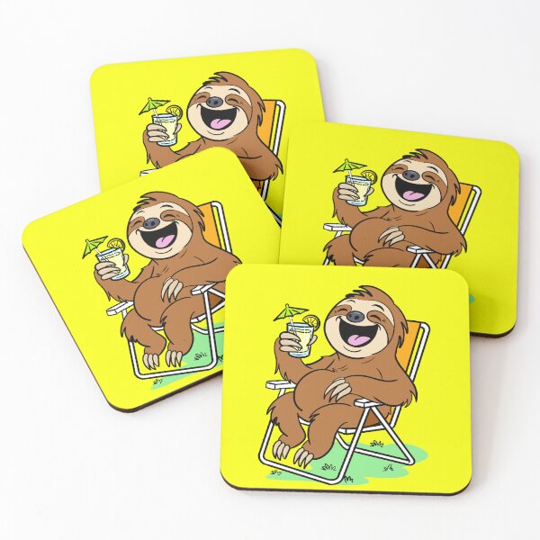 Item preview, Good Mood Sloth designed and sold by Kate Miller Illustrator.