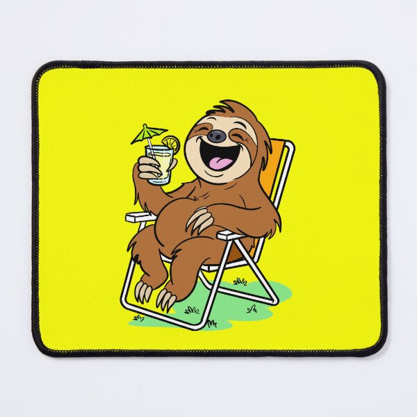 Item preview, Good Mood Sloth designed and sold by Kate Miller Illustrator.