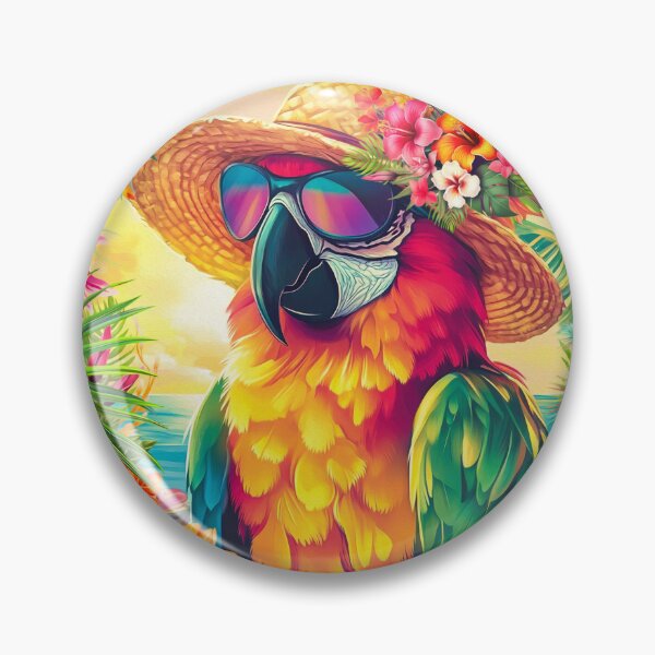 Item preview, Parrot Bay Breeze designed and sold by Claudia Bartoli-McKinney.