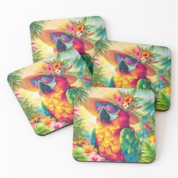Item preview, Parrot Bay Breeze designed and sold by Claudia Bartoli-McKinney.