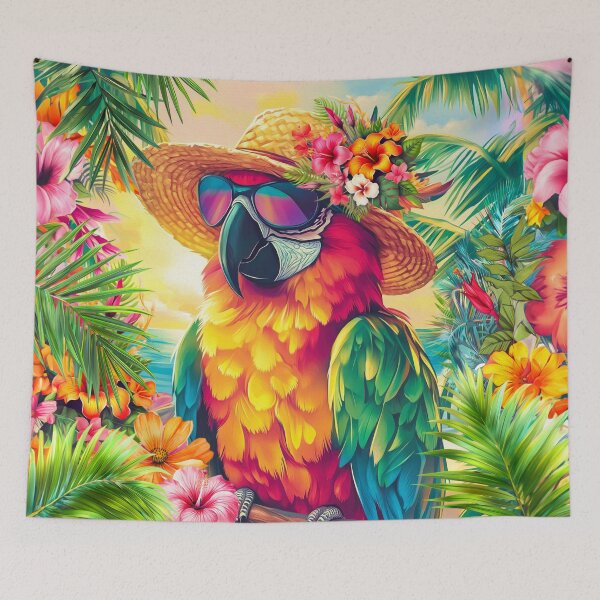 Item preview, Parrot Bay Breeze designed and sold by Claudia Bartoli-McKinney.