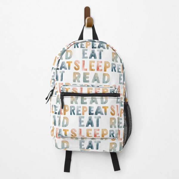 Item preview, Eat Sleep Read Repeat – Bold Minimalist Typography for Book Lovers designed and sold by chi3-jp.