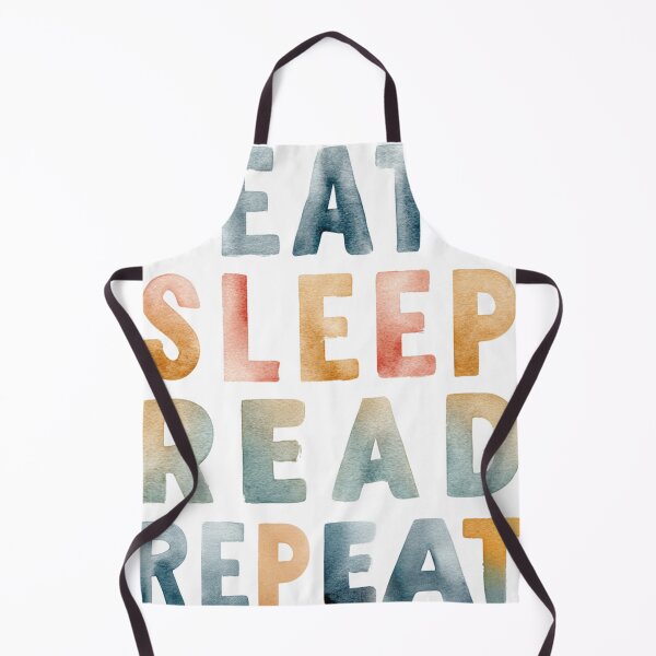 Item preview, Eat Sleep Read Repeat – Bold Minimalist Typography for Book Lovers designed and sold by chi3-jp.