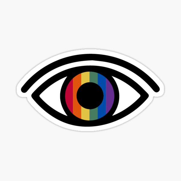 Pride Eye Sticker