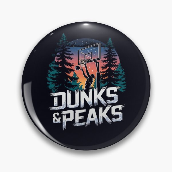 Item preview, Dunks & Peaks – Slam Dunk Under the Stars designed and sold by Taans-Creation.