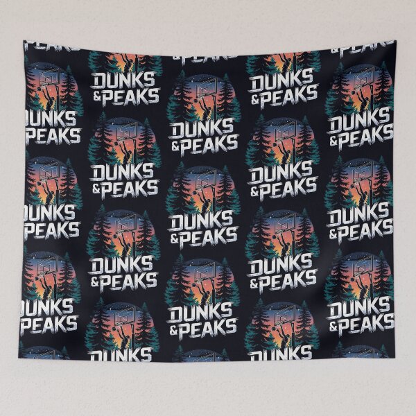 Item preview, Dunks & Peaks – Slam Dunk Under the Stars designed and sold by Taans-Creation.