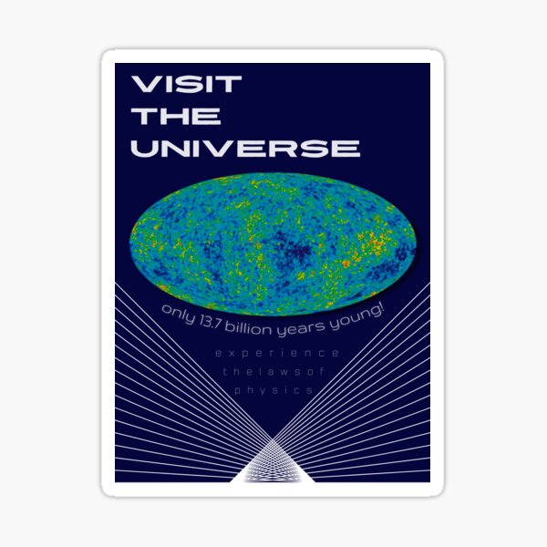 Item preview, Visit the Universe science fiction ad designed and sold by sailonboys.