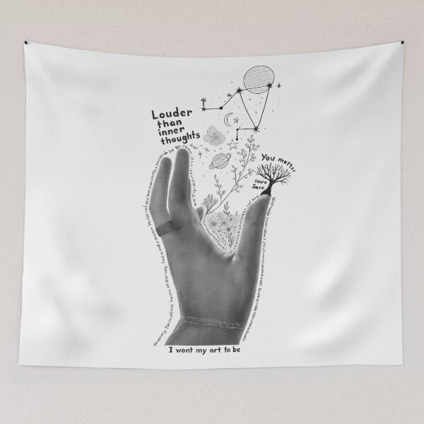 Item preview, Louder Than Inner Thoughts designed and sold by janinakasil.