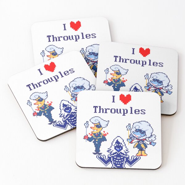 Item preview, I Heart Throuples- Deltarune Chpt. 3 designed and sold by Somniants-Art.