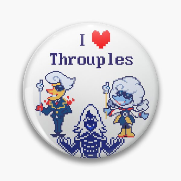 Item preview, I Heart Throuples- Deltarune Chpt. 3 designed and sold by Somniants-Art.