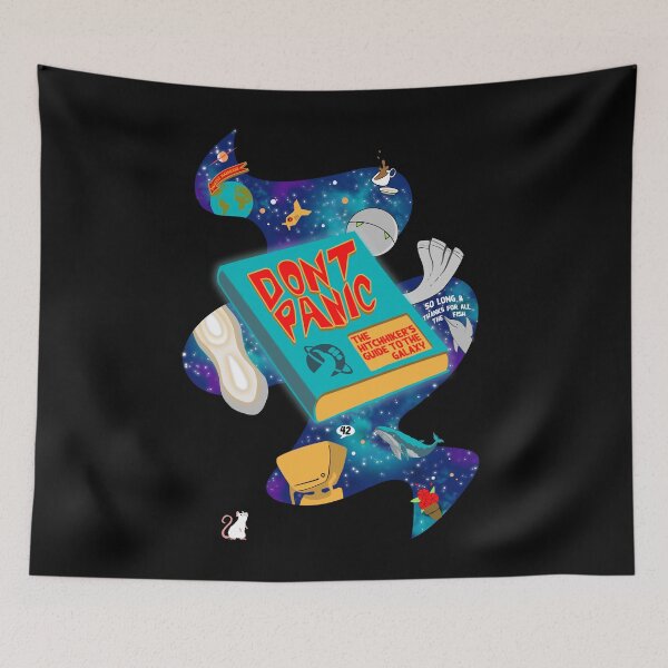 Item preview, Hitchhiker's guide to the galaxy designed and sold by Afire Designs.