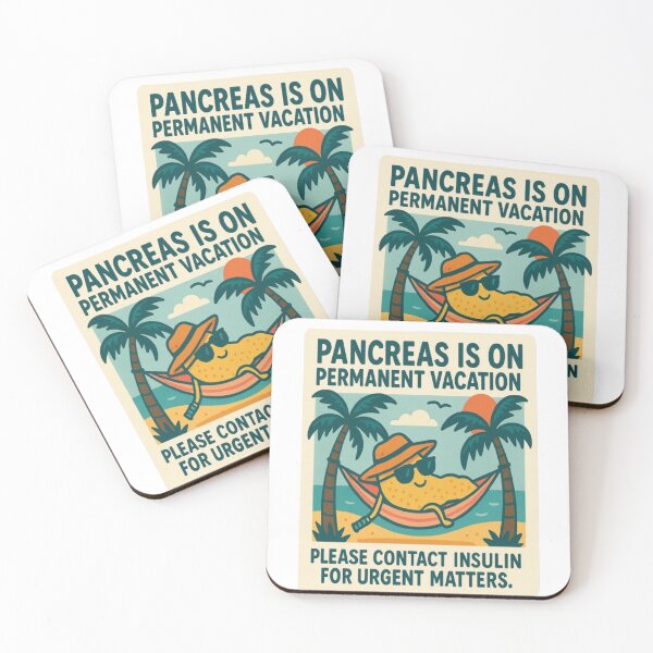 Item preview, Pancreas Out Of Office designed and sold by DiabetesPrints.