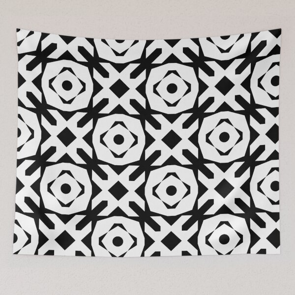 Item preview, Retro Art Deco Geometric Pattern 24.P06.035.036 designed and sold by Space & Care - Art Deco GeoMetrica.