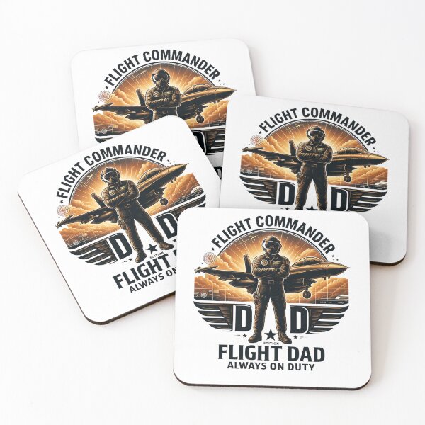 Item preview, Flight Dad – Commander Design for Proud Fathers designed and sold by JenniferCreaArte .