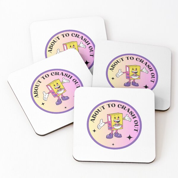 Item preview, About to Crash Out Cereal Box designed and sold by foxyliving.