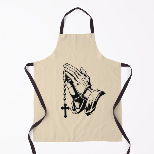 Item preview, Praying Hands with Rosary  designed and sold by Myra365Art.