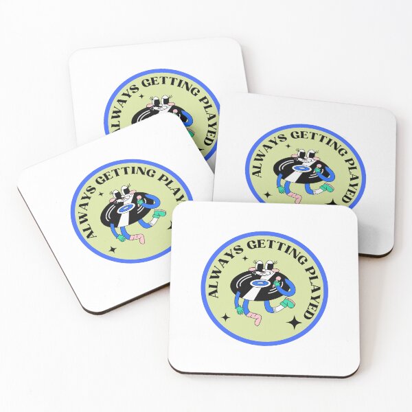 Item preview, Always Getting Played Vintage Vinyl designed and sold by foxyliving.