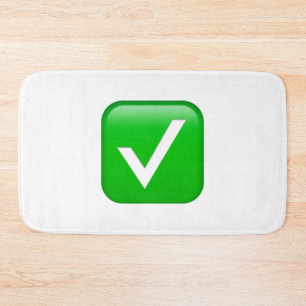 Item preview, Check Mark Symbol Emoji designed and sold by Popular-Gifts.