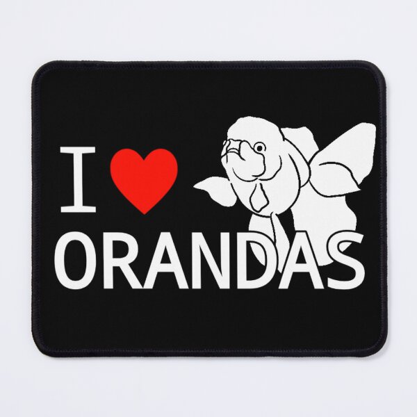 Item preview, I Love Oranda Goldfish Fancy Goldfish Aquarium Fish designed and sold by Aquarium Eclipse.