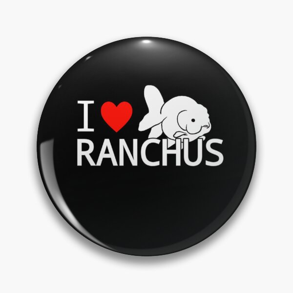 Item preview, I Love Ranchu Goldfish Fancy Goldfish Aquarium Fish designed and sold by Aquarium Eclipse.