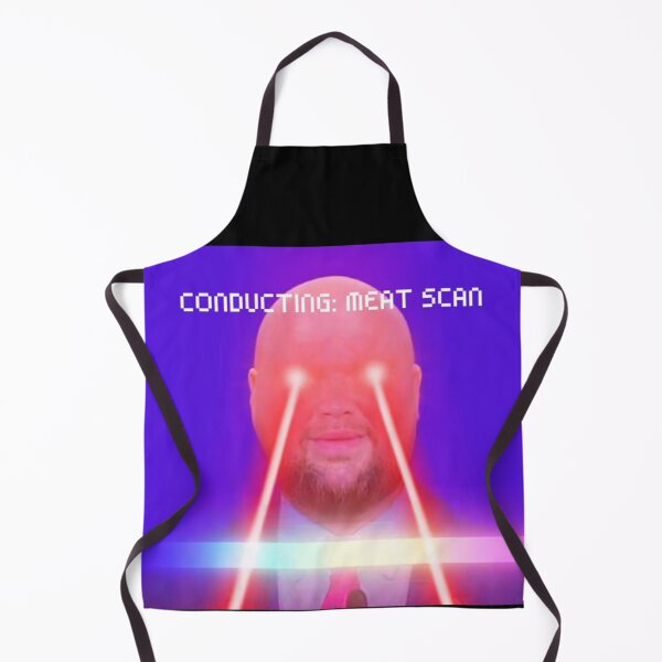 Item preview, Meat Scan Initiated: Funny Parody designed and sold by MaxLevelMerch.