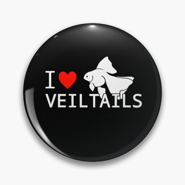 Item preview, I Love Veiltail Goldfish Fancy Goldfish Aquarium Fish designed and sold by Aquarium Eclipse.