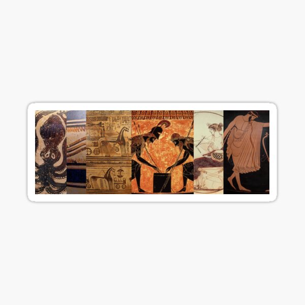 Item preview, Six Ages of Greek Pottery designed and sold by lilbanili.