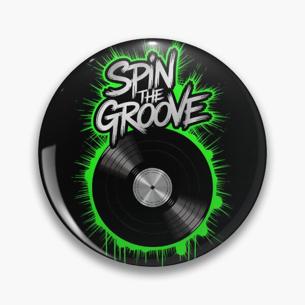 Artikelvorschau, Spin the Groove – Neongrünes Vinyl entworfen und verkauft von QuirkySpark.