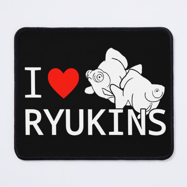 Item preview, I Love Ryukin Goldfish Fancy Goldfish Aquarium Fish designed and sold by Aquarium Eclipse.