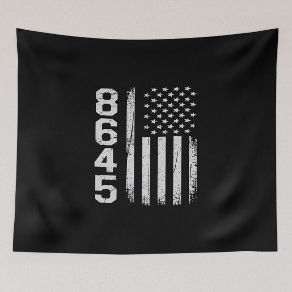 Item preview, Vintage 86 45 2020 Anti Trump American Flag designed and sold by Nekusa.