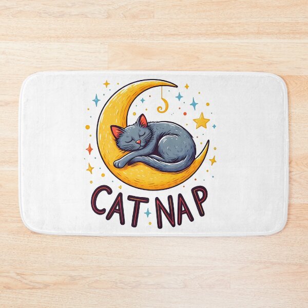 Item preview, cat nap, nap time, pet, lazy cat designed and sold by TrueArtVibes.