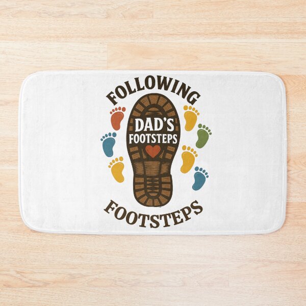 Item preview, Following Dad’s Footsteps – Family Bond Father’s Day Design designed and sold by JenniferCreaArte .