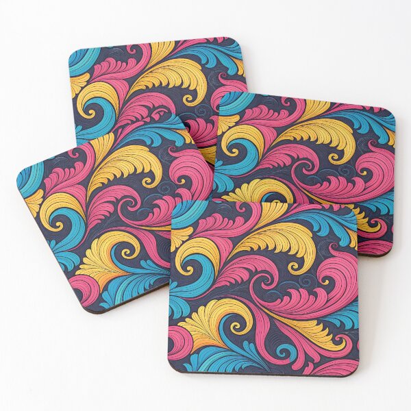 Item preview, Colorful Leaves Pattern designed and sold by trendspatterns.
