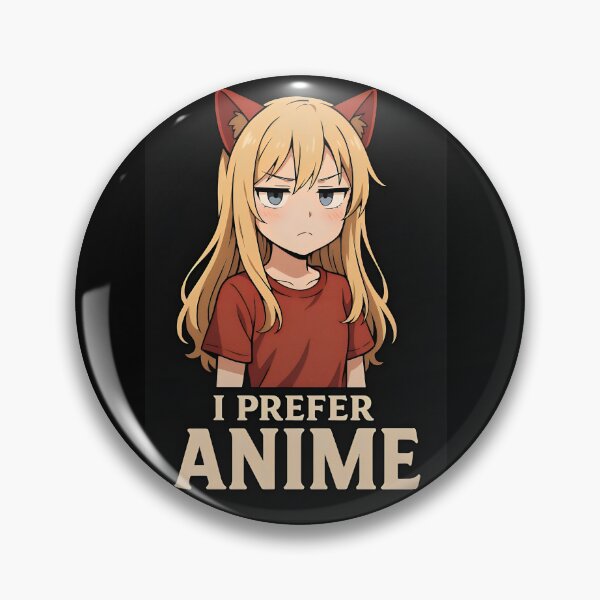 Item preview, Grumpy Cat Girl Anime with Funny Quote designed and sold by Amr Siam.