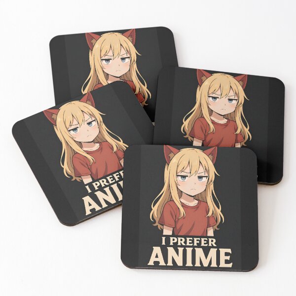 Item preview, Grumpy Cat Girl Anime with Funny Quote designed and sold by Amr Siam.