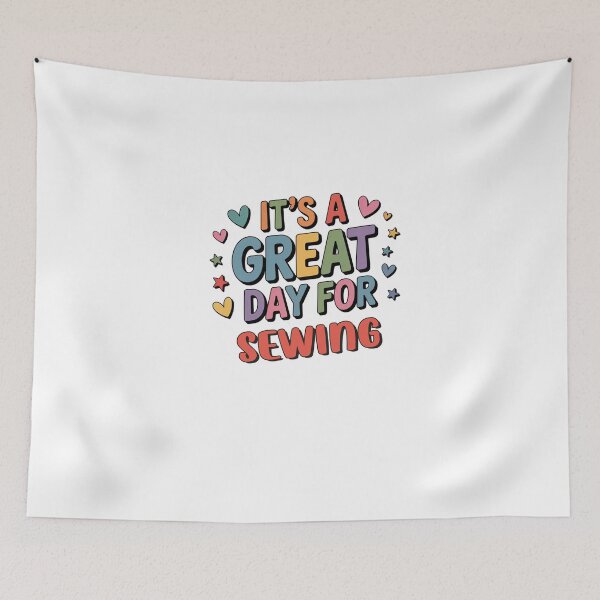 Item preview, It's a Great Day for Sewing - Funny Sewing Lover designed and sold by Watsonarts.