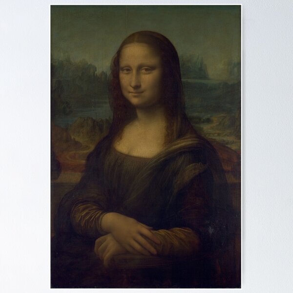 Item preview, Mona Lisa by Leonardo da Vinci – Vintage Renaissance Portrait Art designed and sold by vakashop.