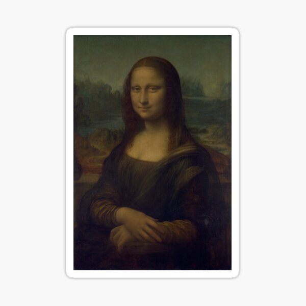 Item preview, Mona Lisa by Leonardo da Vinci – Vintage Renaissance Portrait Art designed and sold by vakashop.