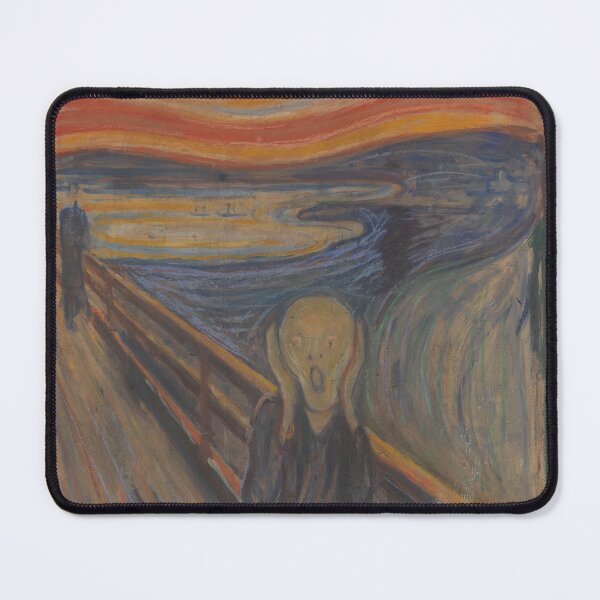 Item preview, The Scream by Edvard Munch – Iconic Expressionist Vintage Art Print designed and sold by vakashop.