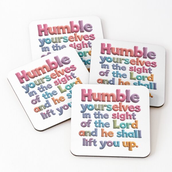 Item preview, Humble Yourselves in the Sight of the Lord - Inspirational Christian Quote Design designed and sold by Kalandrakas Online.