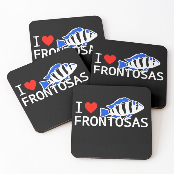 Item preview, I Love Frontosa Cichlids Aquarium Fish Tank Lovers Art  designed and sold by Aquarium Eclipse.