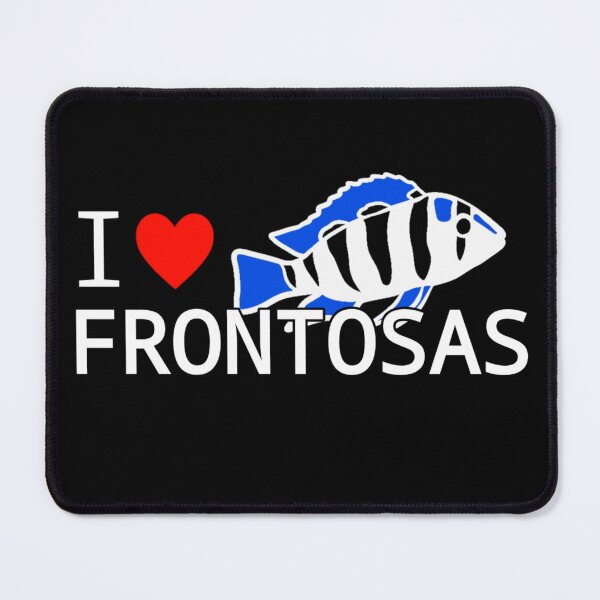 Item preview, I Love Frontosa Cichlids Aquarium Fish Tank Lovers Art  designed and sold by Aquarium Eclipse.