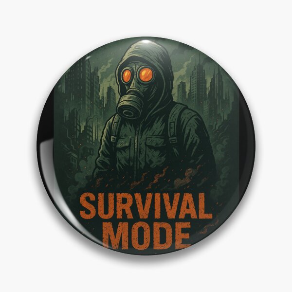 Item preview, Survival Mode – Post-Apocalyptic Art designed and sold by FG-Brandworks.