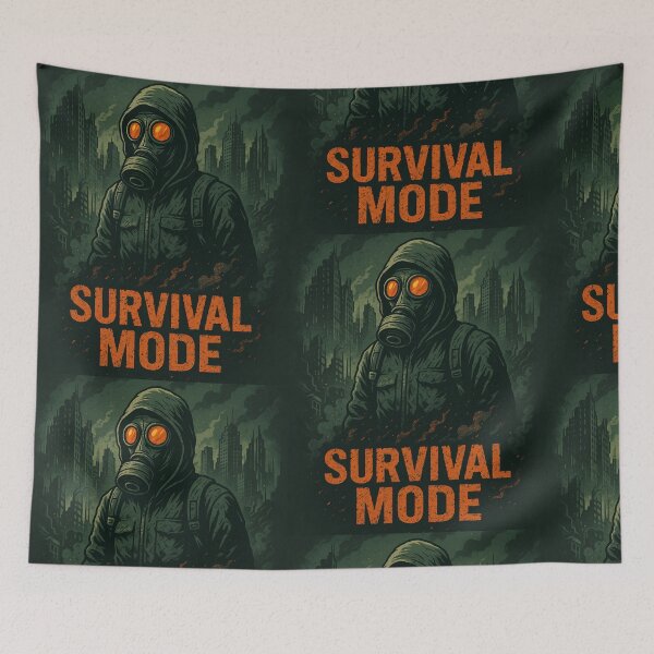 Item preview, Survival Mode – Post-Apocalyptic Art designed and sold by FG-Brandworks.