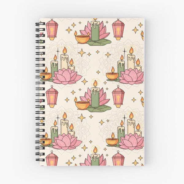 Item preview, Vesak Buddha Lotus Candle Pattern designed and sold by tretyakov.