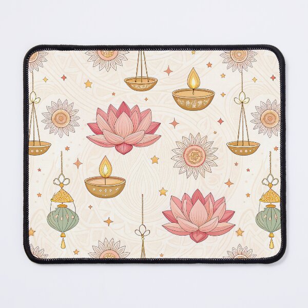Item preview, Vesak Buddha Lotus Diya Pattern designed and sold by tretyakov.