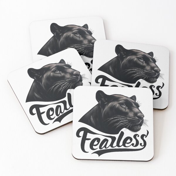 Item preview, Majestic Black Panther - Fearless Wildcat designed and sold by QuirkySpark.